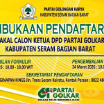 SC Musda Buka 'Loket' Pengambilan Formulir Calon Ketua Golkar SBB