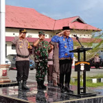 Bupati Aru Pimpin Upacara Gelar Pasukan Pengamanan Perayaan Idul Fitri 1447 H