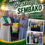 DPC PPP SBB Bagi Sembako ke Pesantren, Fadly: Politik untuk Masyarakat